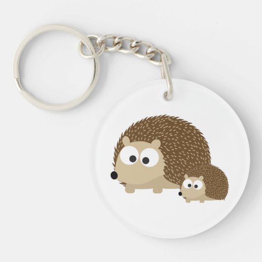 Niedliche Igel Schlüsselanhänger (Vorderseite)