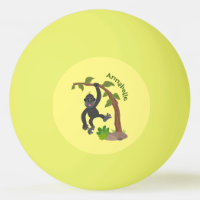 Niedliche Illustration des Baby Gorilla Cartoon