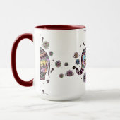 Niedliche Illustration des Babyelementars Tasse (Links)