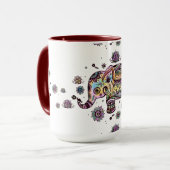 Niedliche Illustration des Babyelementars Tasse (Vorderseite Links)
