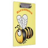 Niedliche Illustration des beglückten Cartoon Klemmbrett (Rechts)