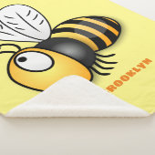 Niedliche Illustration des beglückten Cartoon Sherpadecke (3/4)