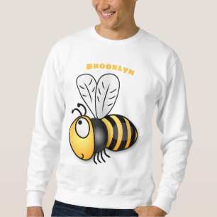Niedliche Illustration des beglückten Cartoon Sweatshirt