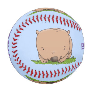 Niedliche Illustration des Cartoon Baseball