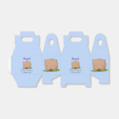 Niedliche Illustration des Cartoon Geschenkschachtel (Ungefaltet)