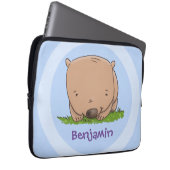 Niedliche Illustration des Cartoon Laptopschutzhülle (Vorne Rechts)