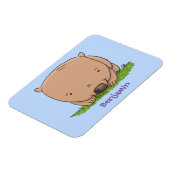 Niedliche Illustration des Cartoon Magnet (Linke Seite)