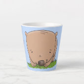 Niedliche Illustration des Cartoon Milchtasse (Vorderseite)