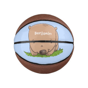 Niedliche Illustration des Cartoon Mini Basketball