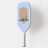 Niedliche Illustration des Cartoon Pickleball Schläger (Links)