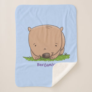 Niedliche Illustration des Cartoon Sherpadecke