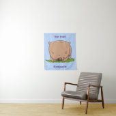 Niedliche Illustration des Cartoon Wandteppich (Beispiel)