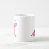 Niedliche Illustration des Loch Ness Monsters. Kaffeetasse (Mittel)