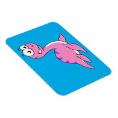 Niedliche Illustration des Loch Ness Monsters. Magnet (Rechte Seite)
