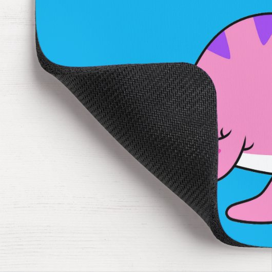 Niedliche Illustration des Loch Ness Monsters. Mousepad (Ecke)