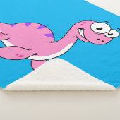 Niedliche Illustration des Loch Ness Monsters. Sherpadecke (3/4)