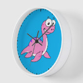 Niedliche Illustration des Loch Ness Monsters. Uhr (Winkel)