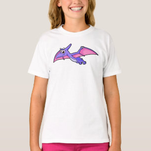 Niedliche Illustration eines fliegenden Pterodakty T-Shirt