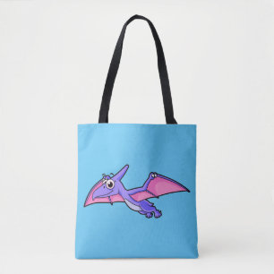 Niedliche Illustration eines fliegenden Pterodakty Tasche