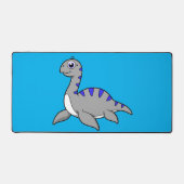 Niedliche Illustration eines Loch Ness Monsters. Schreibtischunterlage (Vorderseite)
