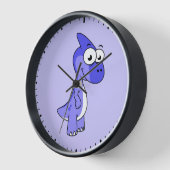 Niedliche Illustration eines Parasaurolophus Dinos Uhr (Winkel)