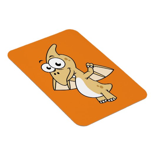 Niedliche Illustration eines Pterodaktyls. 2 Magnet (Rechte Seite)
