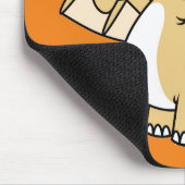 Niedliche Illustration eines Pterodaktyls. 2 Mousepad (Ecke)