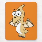 Niedliche Illustration eines Pterodaktyls. 2 Mousepad (Vorne)