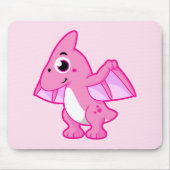 Niedliche Illustration eines Pterodaktyls. Mousepad (Vorne)