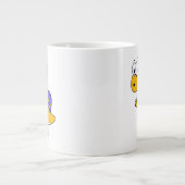 Niedliche Illustration eines Spinosauriers. 2 Jumbo-Tasse (Vorderseite)