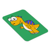 Niedliche Illustration eines Spinosauriers. 2 Magnet (Rechte Seite)