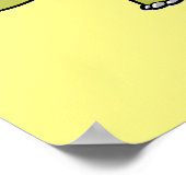 Niedliche Illustration eines Stegosaurus Dinosauri Poster (Ecke)