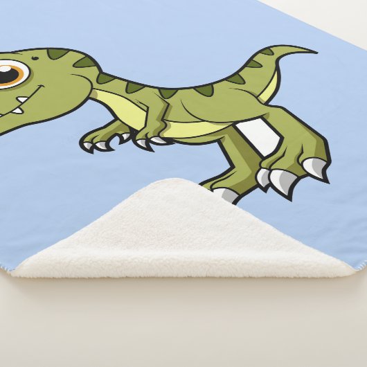 Niedliche Illustration eines Tyrannosaurus Rex. Sherpadecke (3/4)