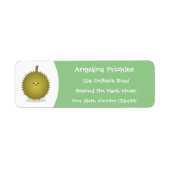 Niedliche Illustration von Happy-Duran-Cartoon (Vorne)