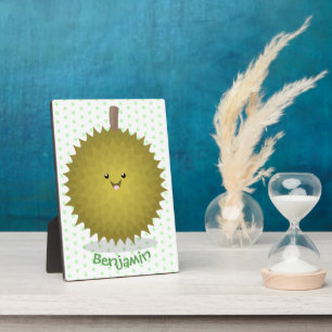Niedliche Illustration von Happy-Duran-Cartoon Fotoplatte