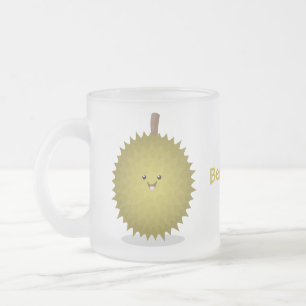 Niedliche Illustration von Happy-Duran-Cartoon Mattglastasse
