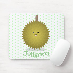 Niedliche Illustration von Happy-Duran-Cartoon Mousepad