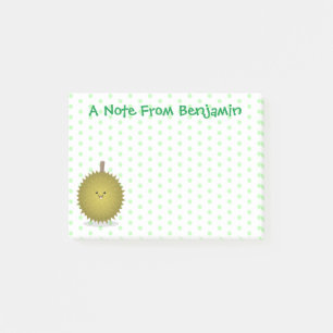 Niedliche Illustration von Happy-Duran-Cartoon Post-it Klebezettel