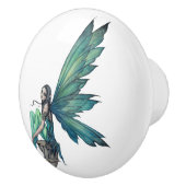 Niedliche Illustration von Molly Harrison über die Keramikknauf (Rechts)