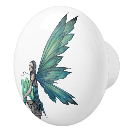 Niedliche Illustration von Molly Harrison über die Keramikknauf (Rechts)