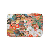 Niedliche Illustration zum Internationalen Frauent Badematte (Vorderseite)