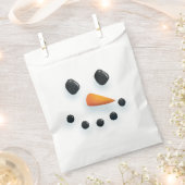 Niedliche Illustrierte Snowman Fantastische Weihna Geschenktütchen (Ausgeschnitten)