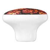 Niedliche Imitat Leuchtturm aus Buntglas Keramikknauf (Seitenansicht)