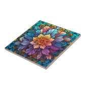 niedliche Imitate Buntglasliebhaber Blume Fliese (Seite)