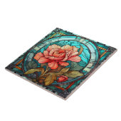 niedliche Imitate Buntglasliebhaber Blume Keramik Fliese (Seite)