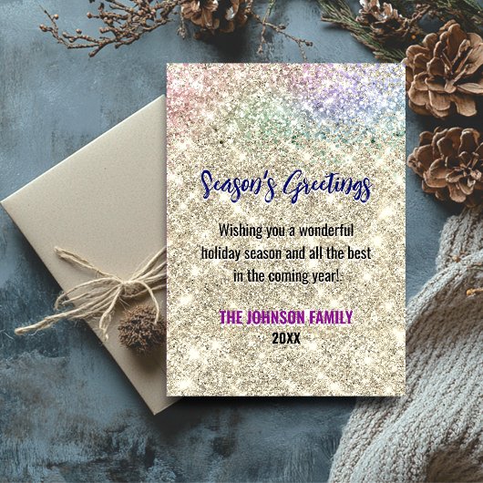 Niedliche Imitate Glitzer Weihnachten Neujahr