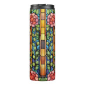 Niedliche Imitate Grauhund-Hund aus Hartglas Thermosbecher (Rückseite)