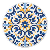 Niedliche Imitate mit Spanischen Keramiken Keramikknauf (Vorderseite)