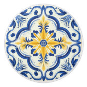 Niedliche Imitate Portugiesisch Keramikknauf (Vorderseite)