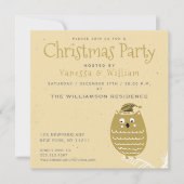 Niedliche Imitate | Weihnachts-Party Einladung (Vorderseite)